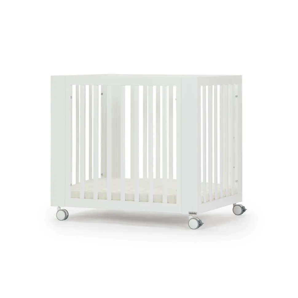 dadada Spirit 8-in-1 Convertible Crib - White