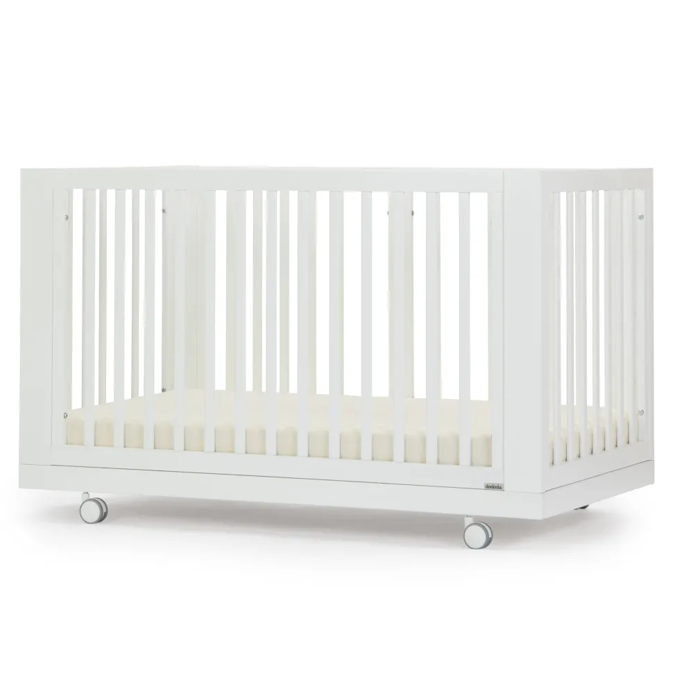 dadada Spirit 8-in-1 Convertible Crib - White