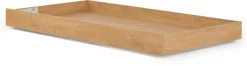 dadada Storage Trundle, Twin Size - Red Oak