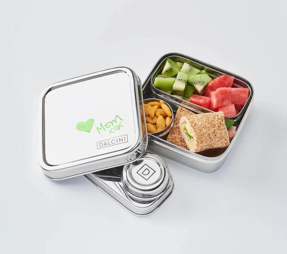 Dalcini Stainless Little Lunch Combo Stainless Steel Storage Set
