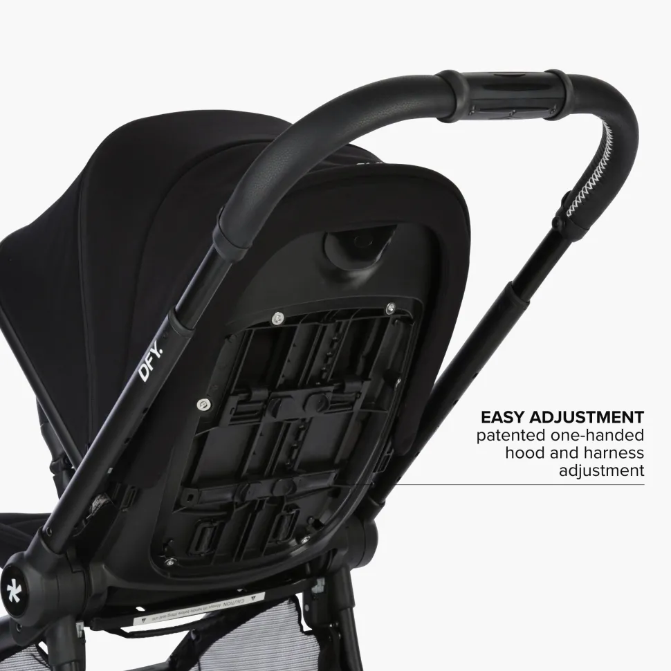 DFY. R1 Stroller - Matte Black / Black