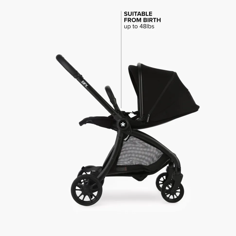 DFY. R1 Stroller - Matte Black / Black