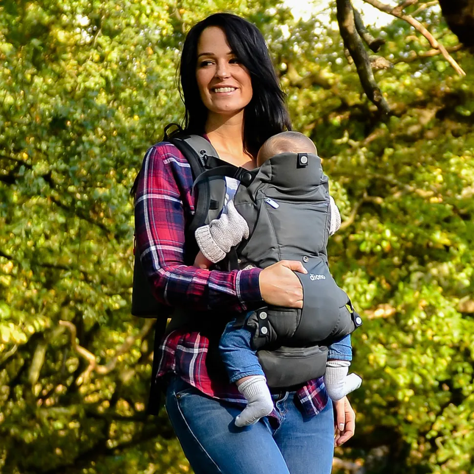 Diono Carus Essentials 3-in-1 Baby Carrier - Black