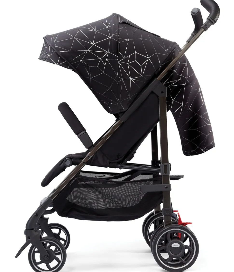 Diono Flexa Umbrella Stroller - Black Platinum