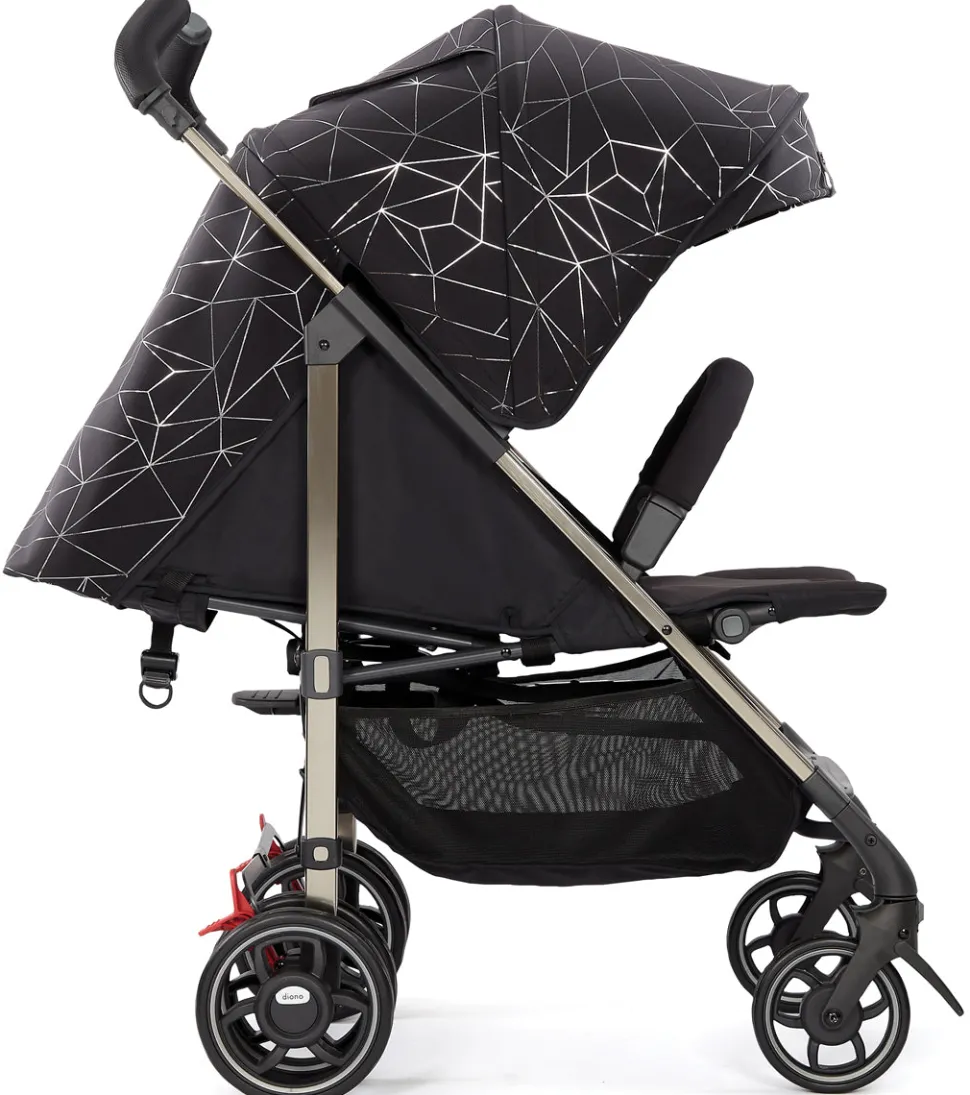 Diono Flexa Umbrella Stroller - Black Platinum