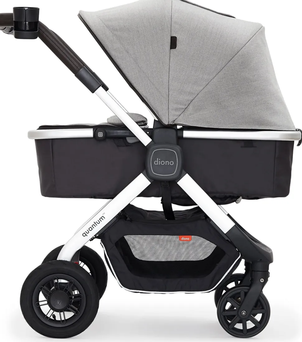 Diono Quantum Classic Stroller - Light Grey