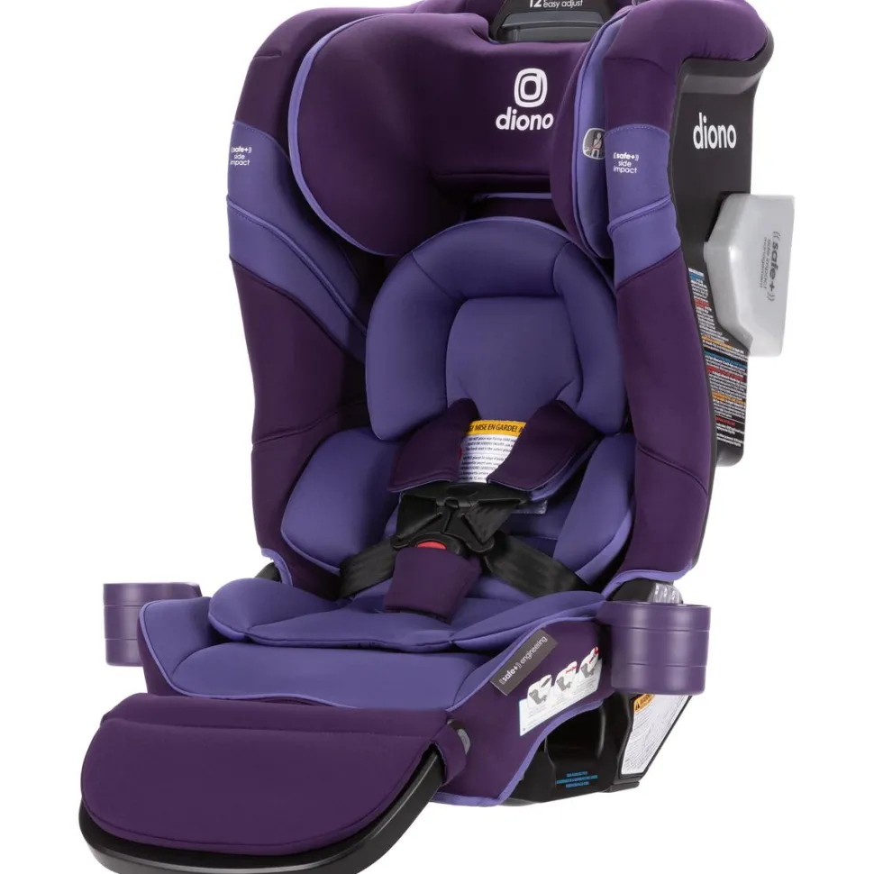 Diono Radian 3RXT SafePlus Max All-in-One Convertible Car Seat - Purple Wildberry