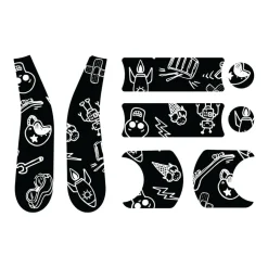 Doona Liki Sticker Set - Black & White Cool Sketch