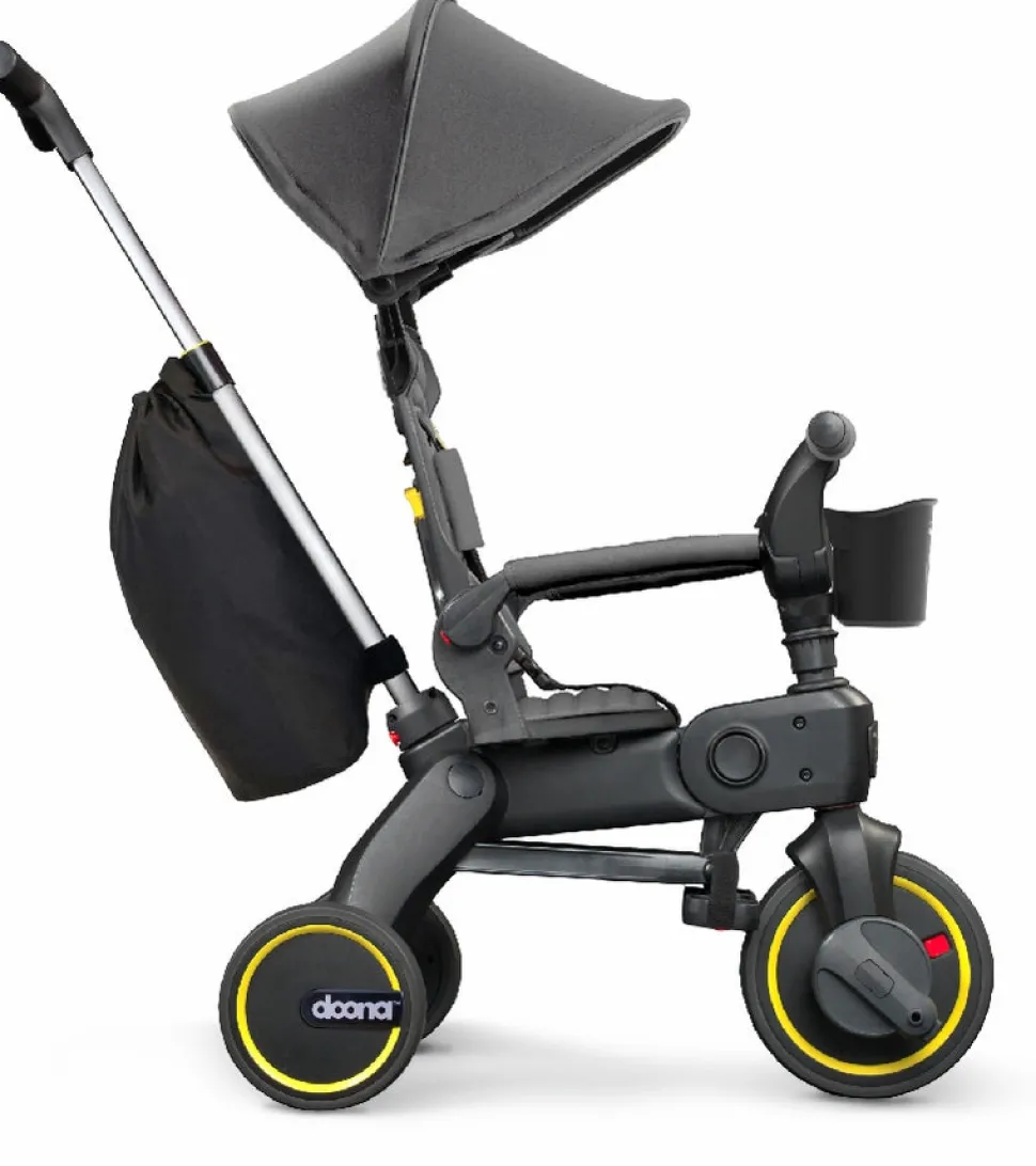 Doona Liki Trike S3 + Liki Helmet Bundle - Grey Hound / Black