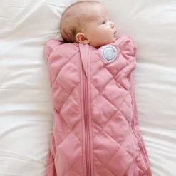 Dreamland Baby Dream Weighted Swaddle (Gen 2) - Dusty Rose, 0-6 months
