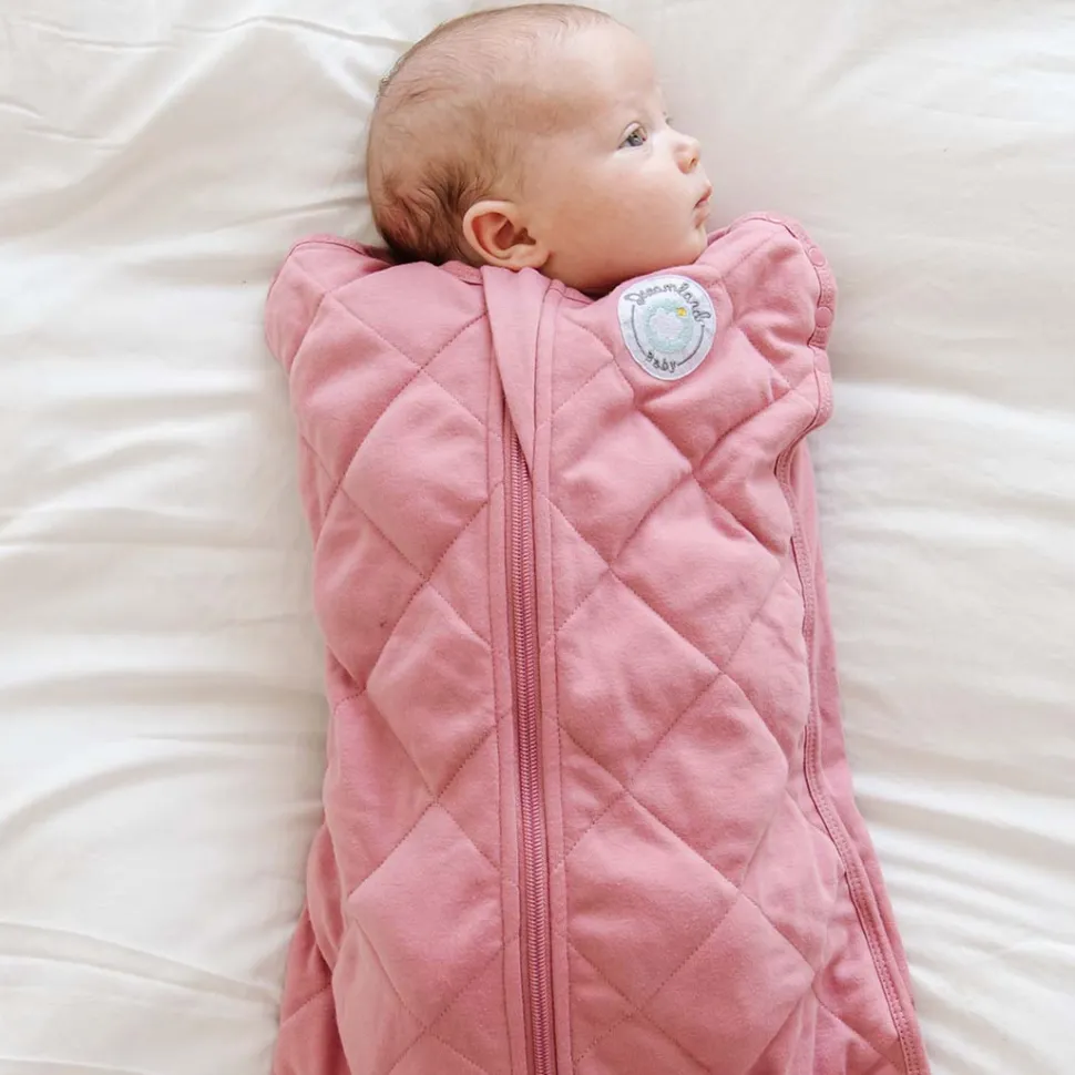 Dreamland Baby Dream Weighted Swaddle (Gen 2) - Dusty Rose, 0-6 months