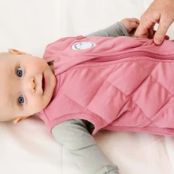 Dreamland Baby Dream Weighted Sleep Sack - Dusty Rose, 6-12 months