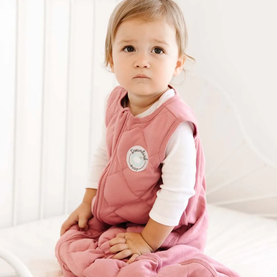Dreamland Baby Dream Weighted Sleep Sack - Dusty Rose, 12-24 months