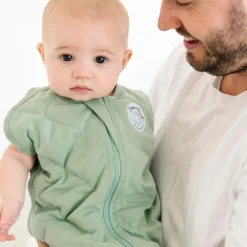 Dreamland Baby Dream Weighted Swaddle (Gen 2) - Sage Green, 0-6 months