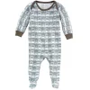 DwellStudio Cars Grey Playsuit 0-3 Mo.