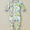DwellStudio Owls Sky Footie Playsuit 0-3 Mo.