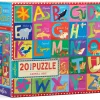eeBoo 20 Piece Big Puzzle - Animal ABC
