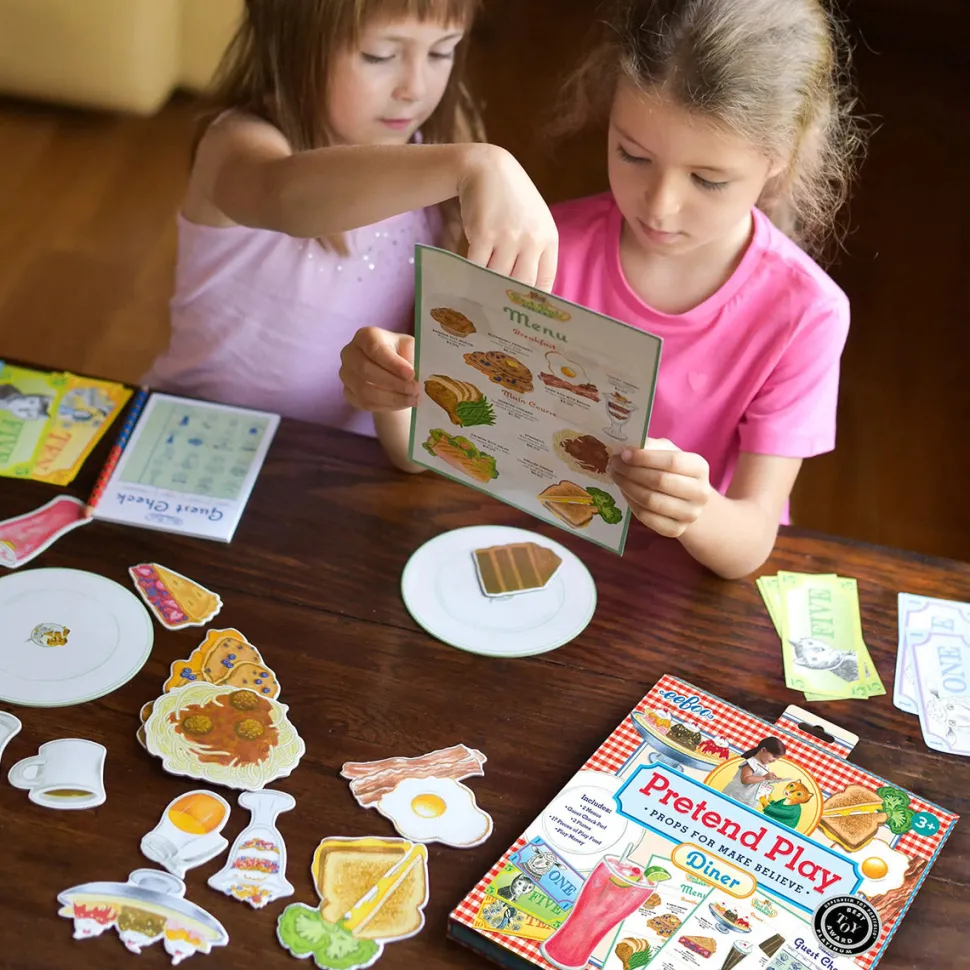 eeBoo Pretend Play Set - Best Pals Diner