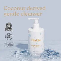 EllaOla Superfood Baby Shampoo & Body Wash