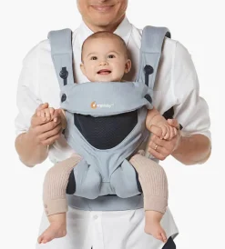 Ergobaby 360 Four Position Baby Carrier - Cool Air - Chambray