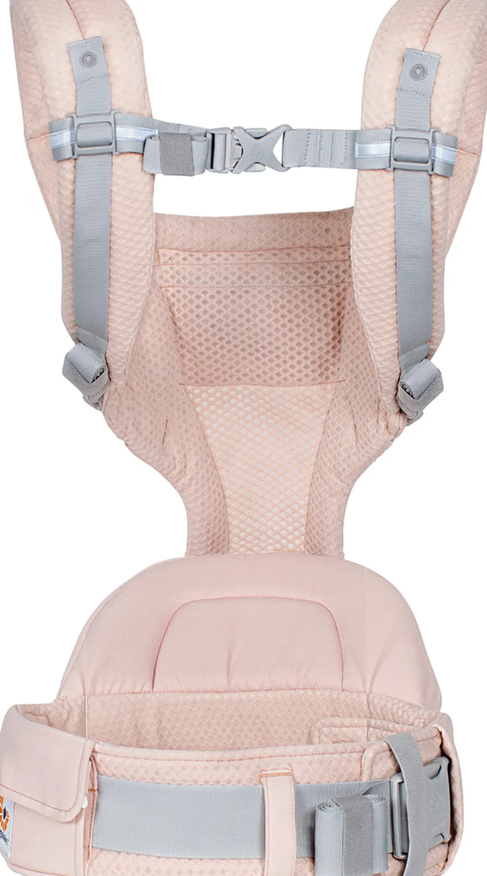 Ergobaby Alta Hip Seat Mesh Baby Carrier - Pink Quartz