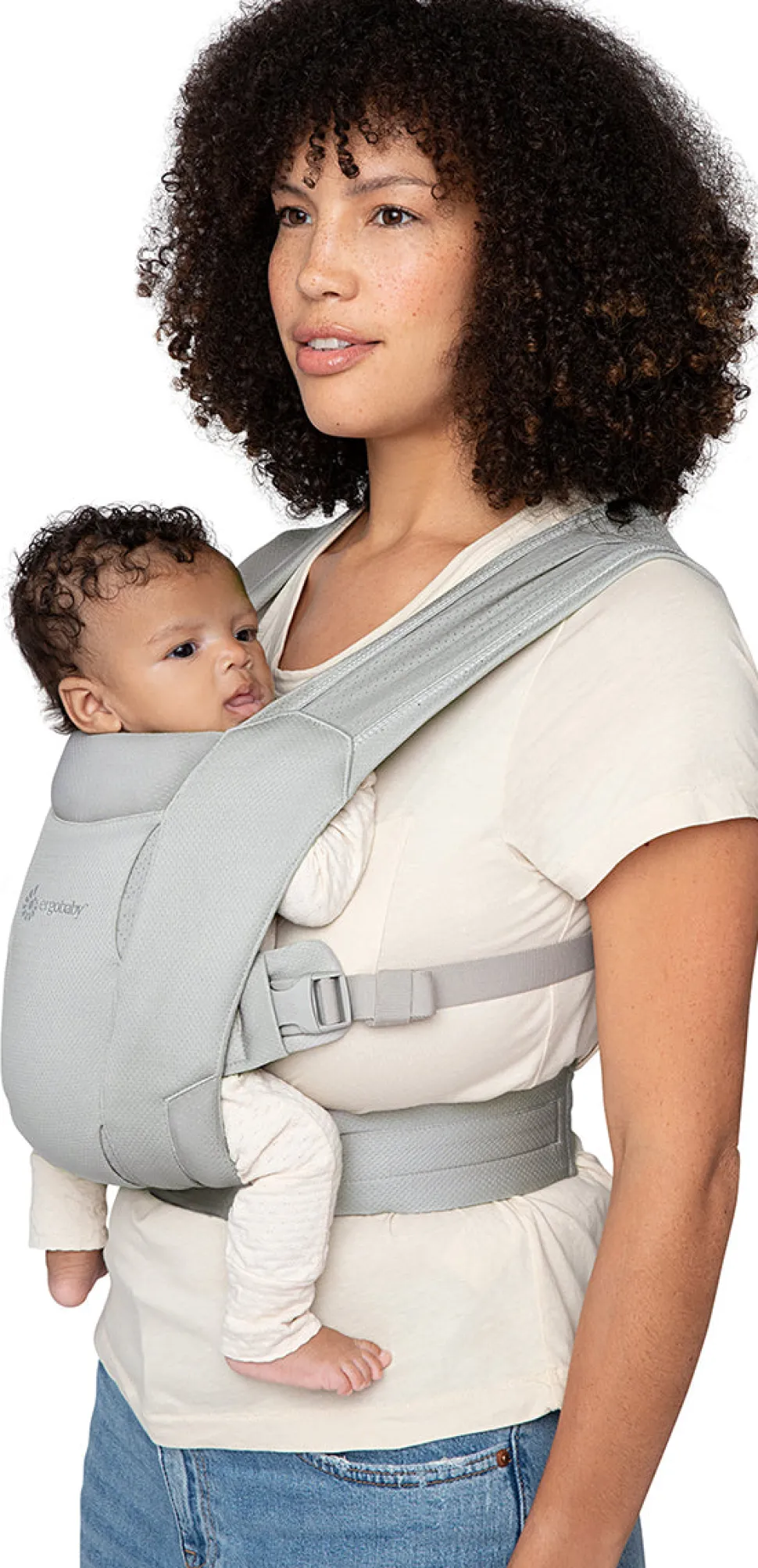 Ergobaby Embrace Carrier, Soft Air Mesh - Soft Grey