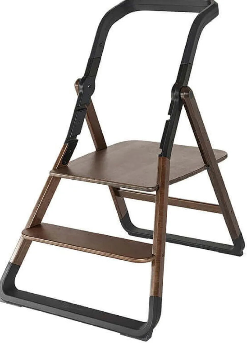 Ergobaby Evolve High Chair + Kitchen Tower Bundle - Dark Wood
