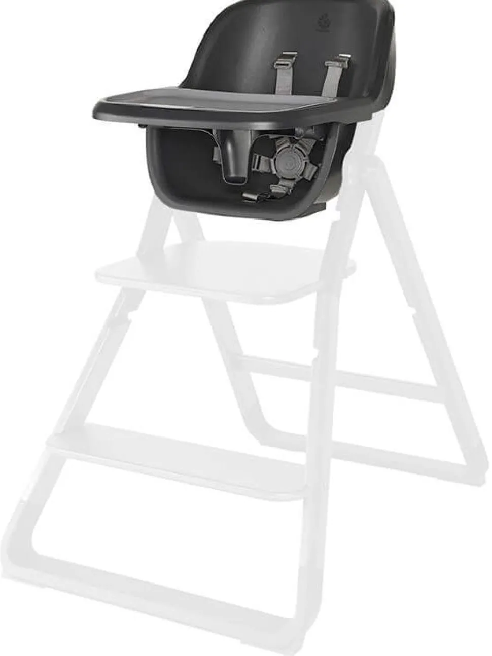 Ergobaby Evolve Infant Seat and Tray Add-On for Dark Wood Chair