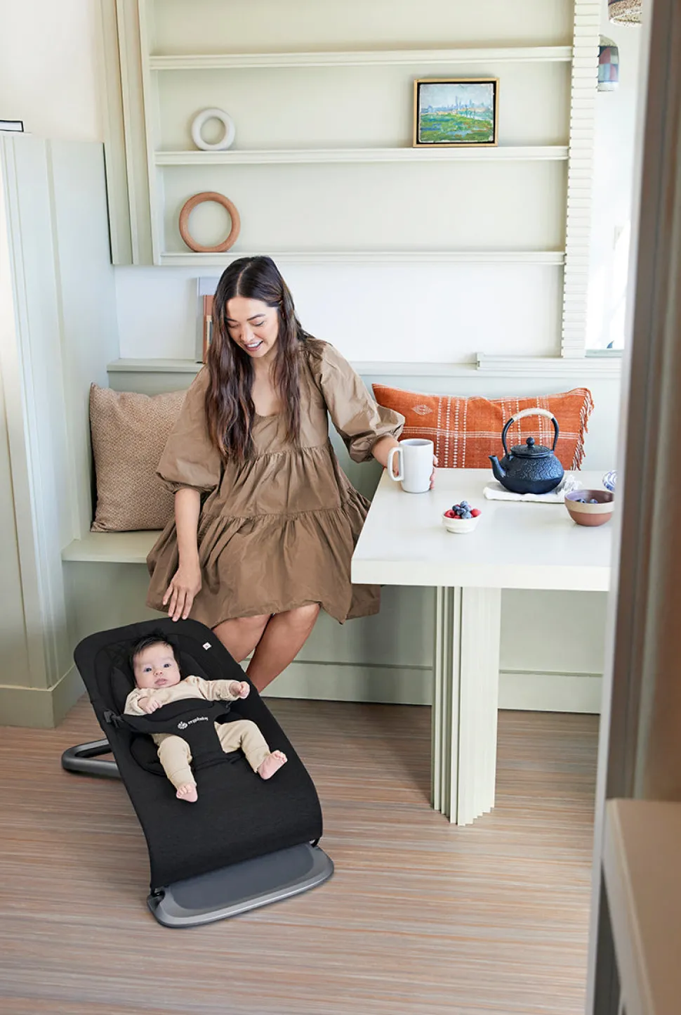 Ergobaby 3-in-1 Evolve Bouncer - Onyx Black