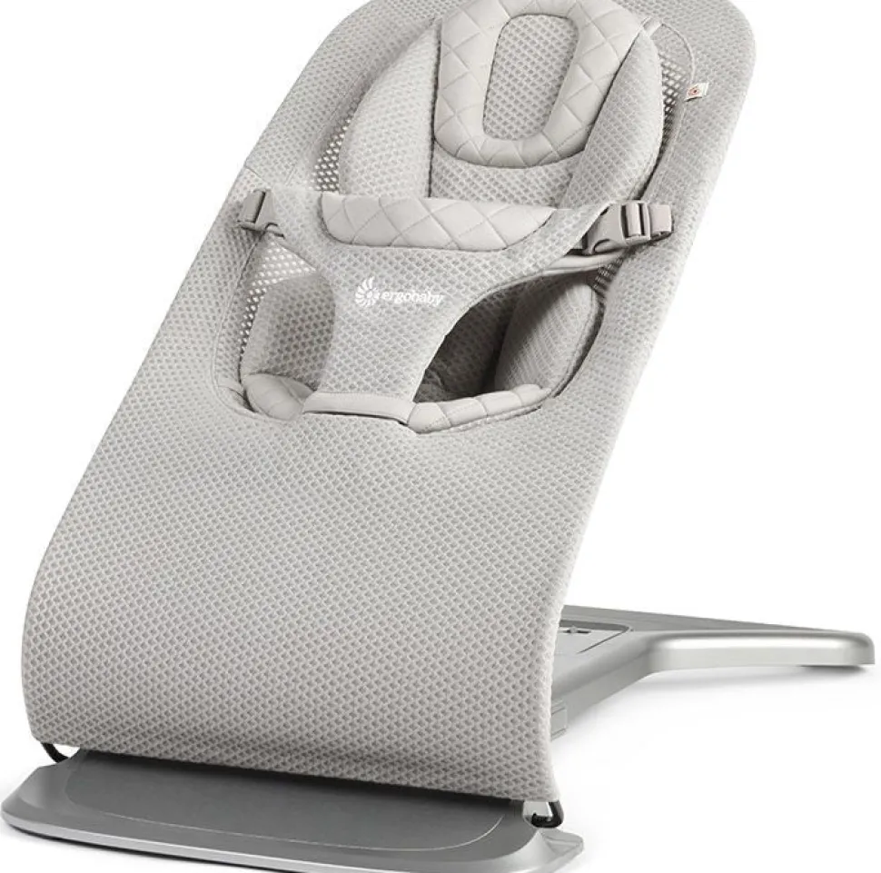 Ergobaby 3-in-1 Evolve Mesh Bouncer - Light Grey
