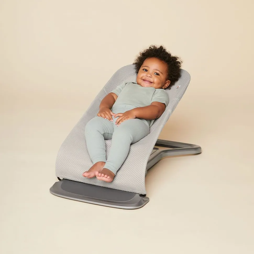 Ergobaby 3-in-1 Evolve Mesh Bouncer - Light Grey