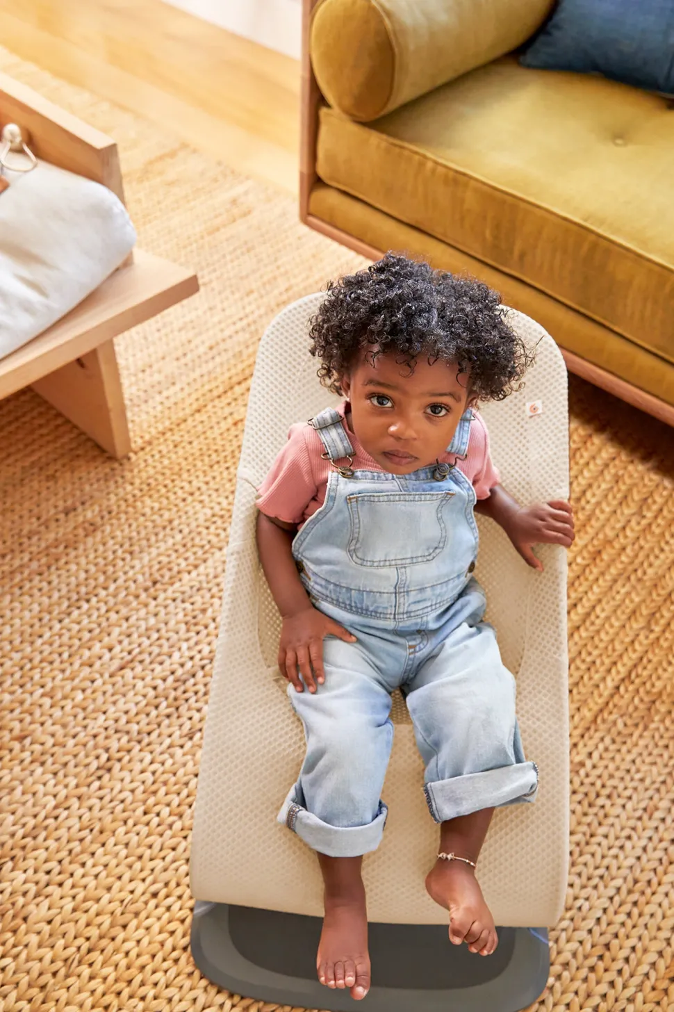 Ergobaby 3-in-1 Evolve Mesh Bouncer - Cream