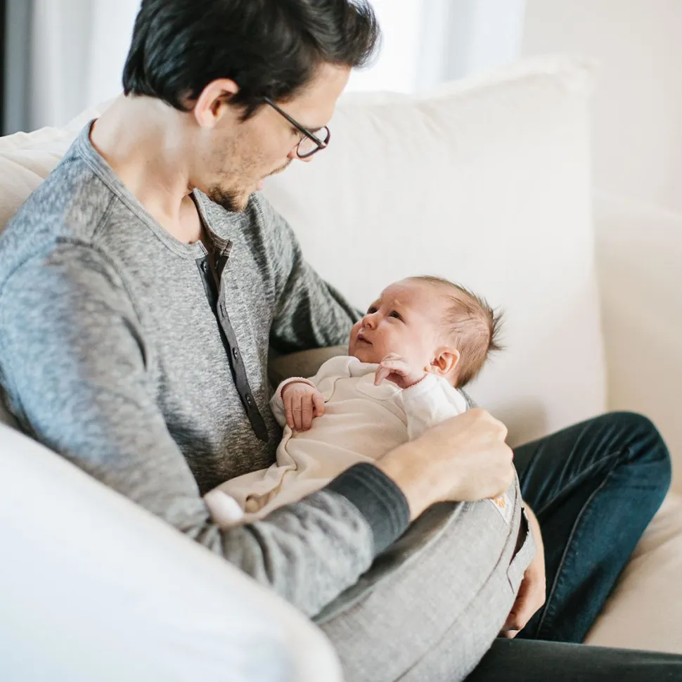 Ergobaby Natural Curve Nursing Pillow - Heathered Grey