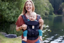 Ergobaby Omni Breeze Baby Carrier - Onyx Blooms