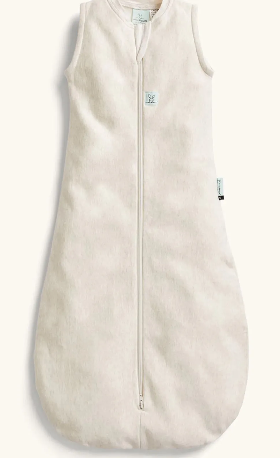 ergoPouch Jersey Sleep Sack 1.0 TOG - Oatmeal Marle, 3-12 Months