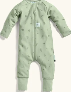 ergoPouch Layers Long Sleeve Romper 1.0 TOG - Willow, 0-3 Months