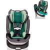 Evenflo GOLD SensorSafe Revolve 360 Slim 2-in-1 Rotational Convertible Car Seat with Green & Gentle Fabric - Peridot Green