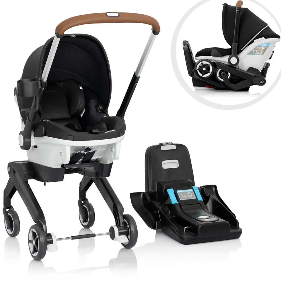 Evenflo GOLD Shyft DualRide Infant Car Seat and Stroller Combo - Onyx Black