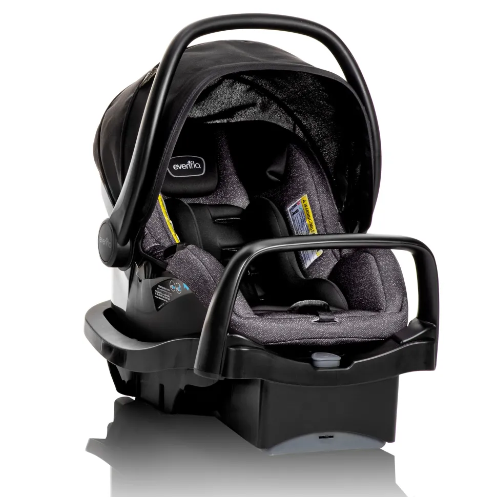 Evenflo Pivot Modular Travel System with LiteMax Infant Car Seat - Casual Gray