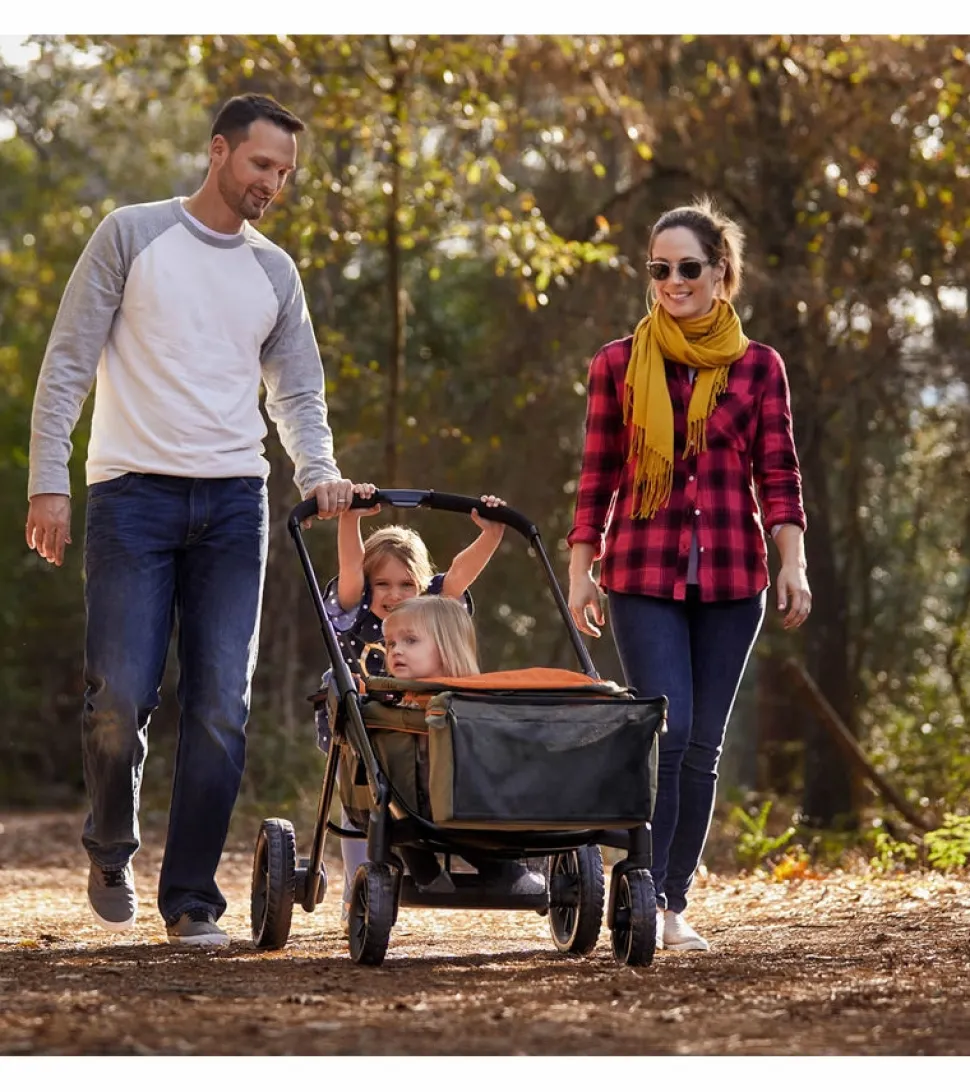 Evenflo Pivot Xplore All-Terrain Stroller Wagon + Second Seat Bundle - Gypsy