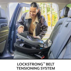 Evenflo Revolve180 LiteMax NXT Rotational Infant Car Seat with SensorySoothe - Agate Purple