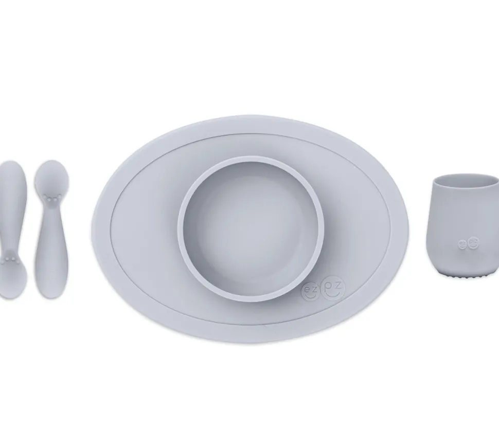 EZPZ First Foods Set - Pewter