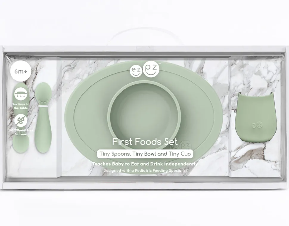 EZPZ First Foods Set - Sage