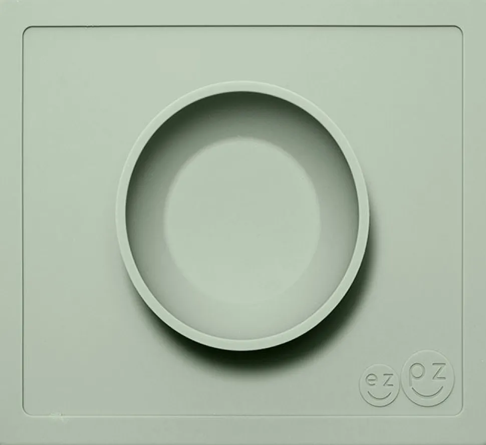 EZPZ Happy Mat Placemat & Bowl - Sage