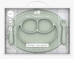 EZPZ Mini Feeding Set - Sage