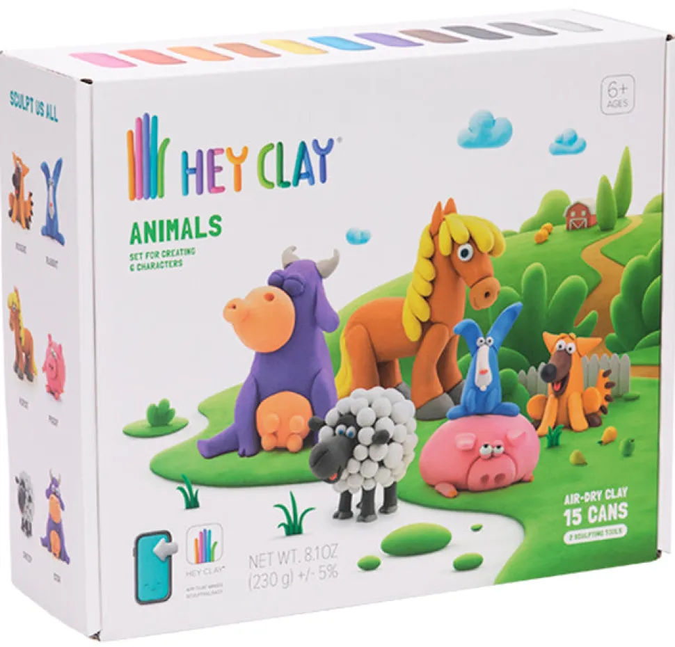 Fat Brain Toys Hey Clay - Animals