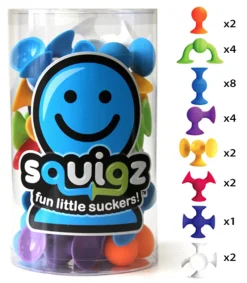 Fat Brain Toys Squigz Starter Set (24pc)