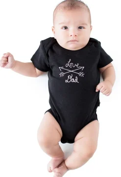 Finn+Emma Lap Shoulder Bodysuit, 9-12m - Black