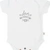 Finn+Emma Lap Shoulder Bodysuit, 6-9m - White