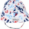 Flap Happy UPF50+ Bucket Sun Hat, Small (3-6m) - Sunday Sails